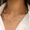 Pearl Short Choker Necklace
