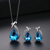 Exquisite Mermaid Necklace and Earrings Set
