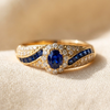 Sapphire Gold Ring