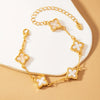 Lucky Clover Elegant Bracelet