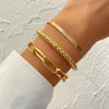 Multi-layer Snake Bone Chain Bracelet Set