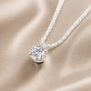 Eternity Necklace with White Gold Zirconia