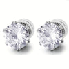 Sparkly Magnetic Clip on Earrings