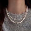 Double-Layered Pearl Necklace
