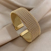 18K Golden Plated Metal Bracelet