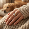 Embrace with Dog