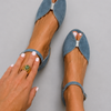 Olivia | Elegant Sage Green Sandals