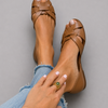 Serafina | Woven Nature Sandals