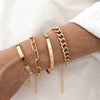 Elan Mercer Bracelet Set | Gold