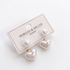 Magda - Classic Heart-Shaped Stud Earrings