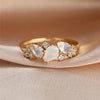 Vintage Golden Moonstone Ring