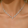 Elegant Wedding Necklace with Diamonds