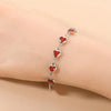 Ophelyra Garnetelle Bracelet White Gold
