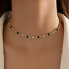 Emerald Green Pendant Necklace