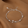 Mother of Pearl Love Bracelet