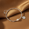 Mother-of-Pearl Heart Bracelet