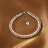Mother-of-Pearl Double Bracelet