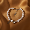 Mother-of-Pearl Heart Bracelet