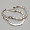 Minimal Silver Hoop Earrings