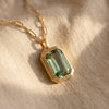 Sarina Elowen Emerald Necklace