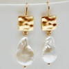 Retro Freshwater Pearl Earrings